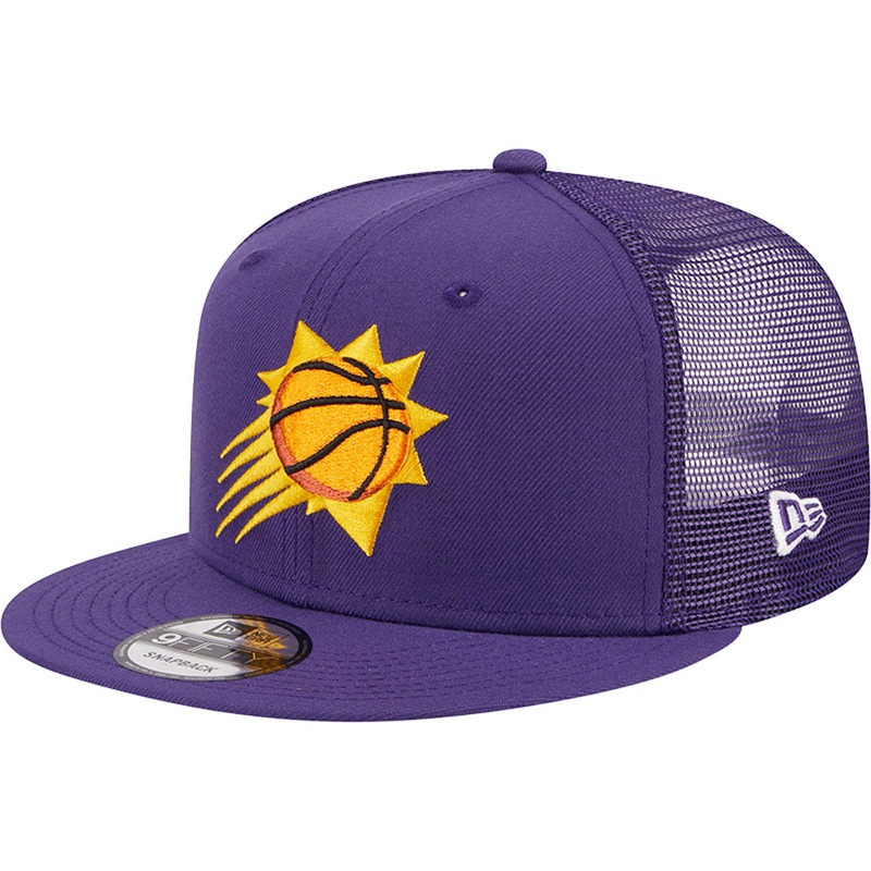 NBA Phoenix Suns New Era Trucker 9FIFTY Snapback Hat – Purple