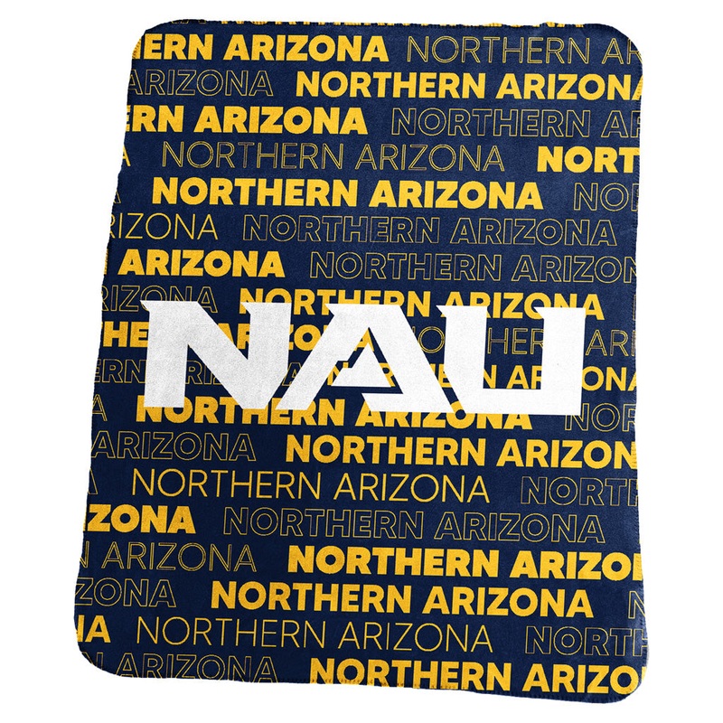 NCAA Northern Arizona Lumberjacks Logo Brands 50×60 Classic Fleece Blanket