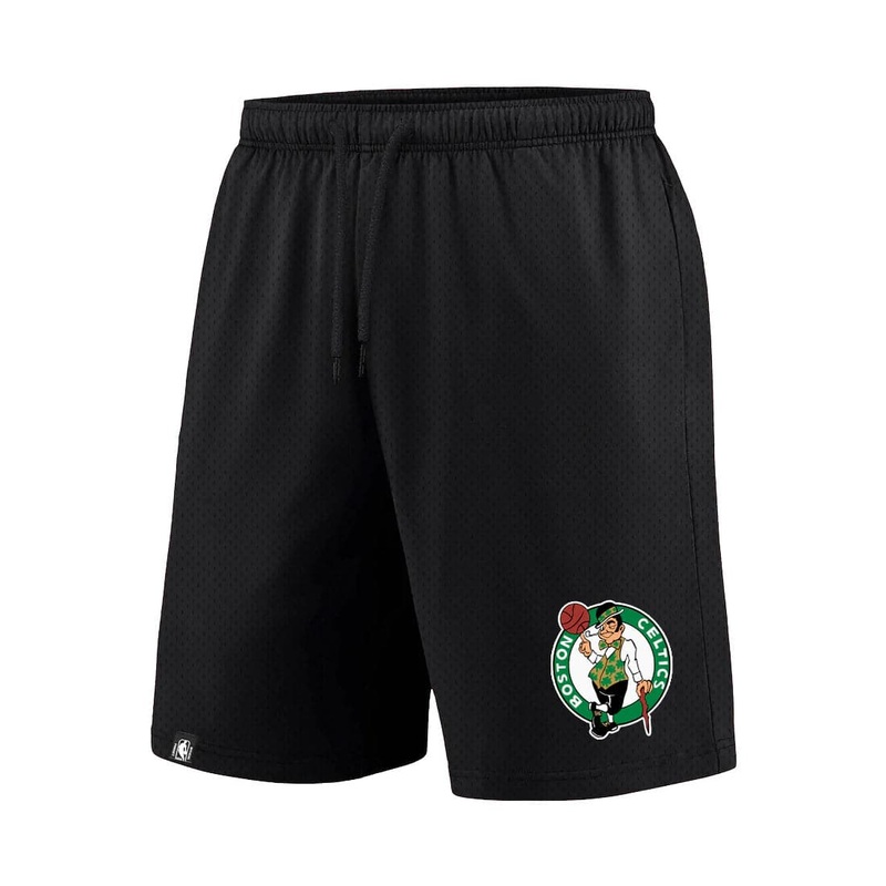 Youths Boston Celtics NBA Essentials NBA Team Mesh Shorts – Black