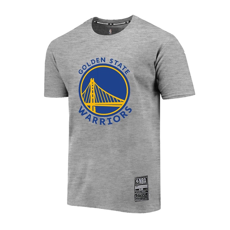 Youths Golden State Warriors NBA Essentials Team Logo T-Shirt – Grey