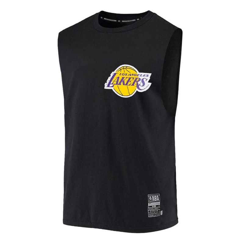 Youths Los Angeles Lakers NBA Essentials Flip/Flip Muscle Tank – Black