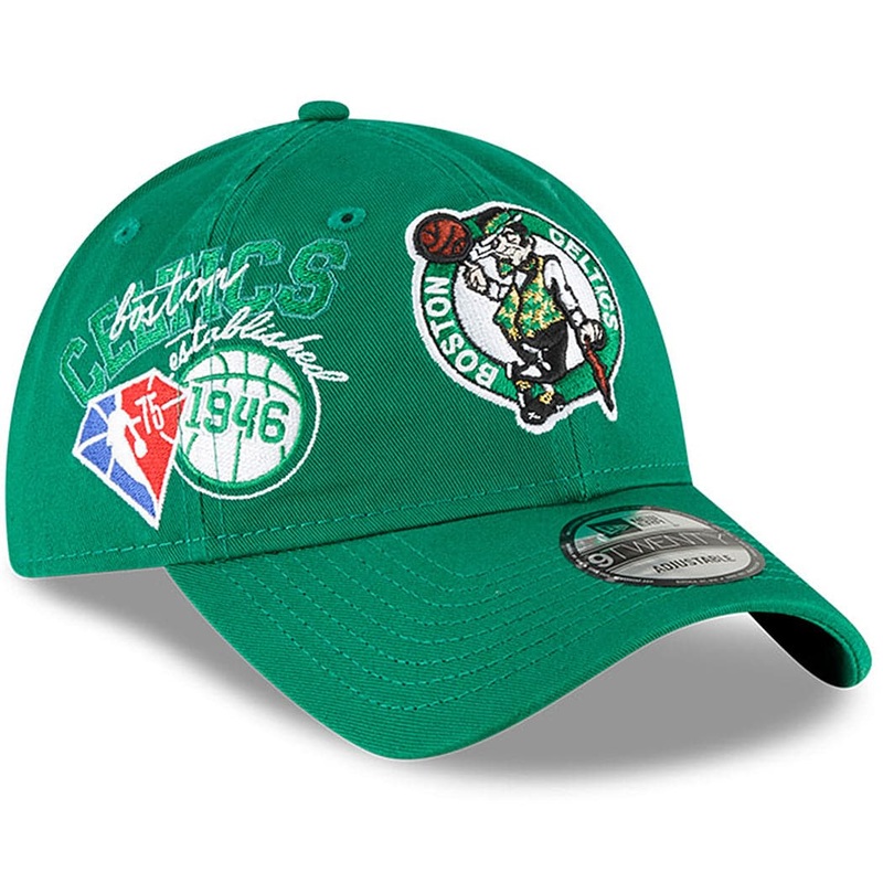 Boston Celtics New Era NBA 21-22 Back Half 9TWENTY Hat – Green