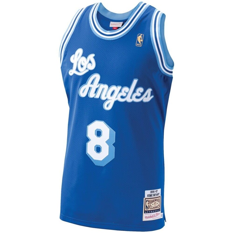 Kobe Bryant Los Angeles Lakers Mitchell & Ness NBA 96-97 Alt Authentic Jersey – Blue