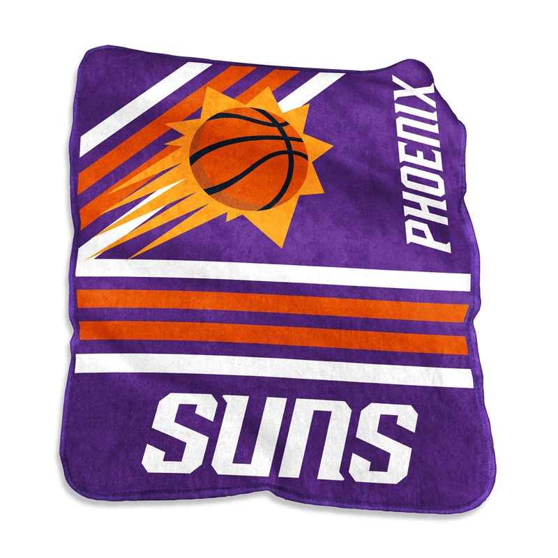 NBA Phoenix Suns Logo Brands 50×60 Raschel Blanket