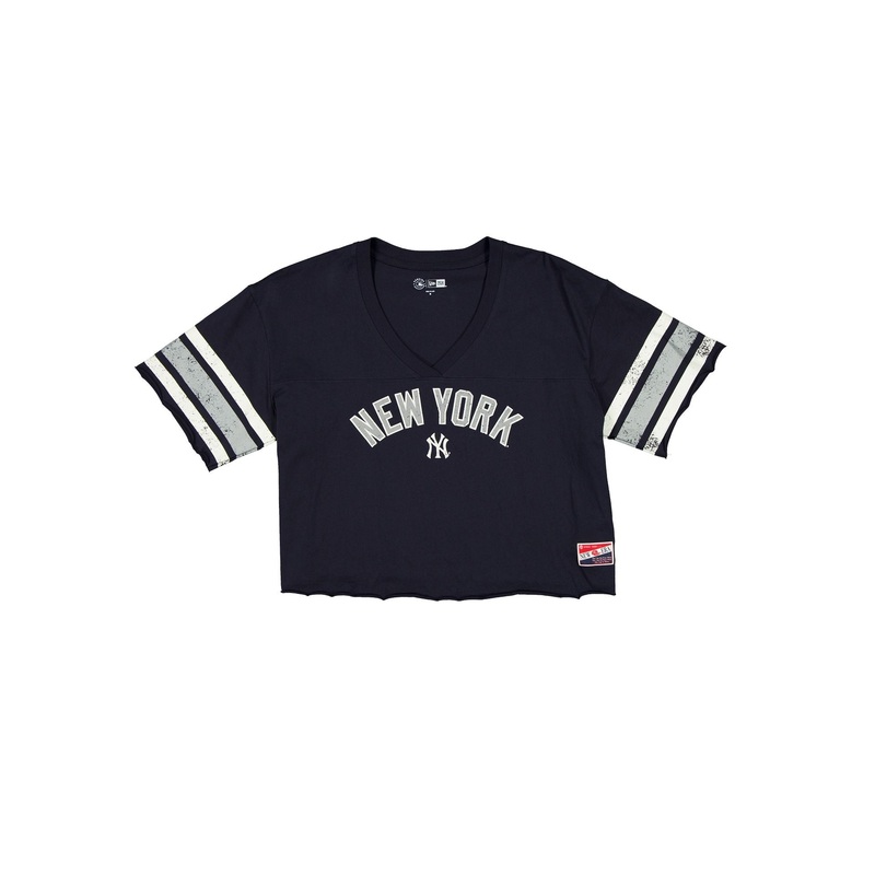 New York Yankees Throwback Cropped Women’s T-Shirt