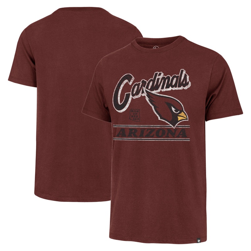 NFL Arizona Cardinals ’47 Fly By Franklin T-Shirt – Red