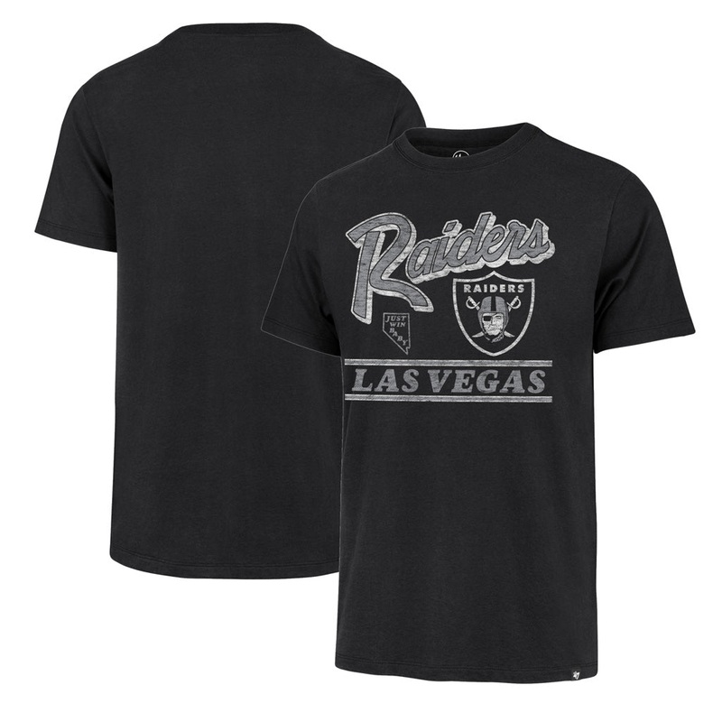 NFL Las Vegas Raiders ’47 Fly By Franklin T-Shirt – Black