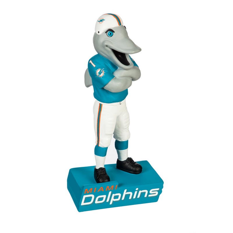 NFL Miami Dolphins Evergreen 16″ Mascot Statue