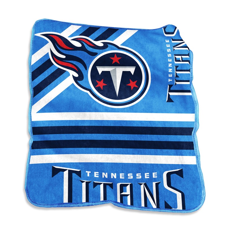 NFL Tennessee Titans Logo Brands 50×60 Raschel Blanket