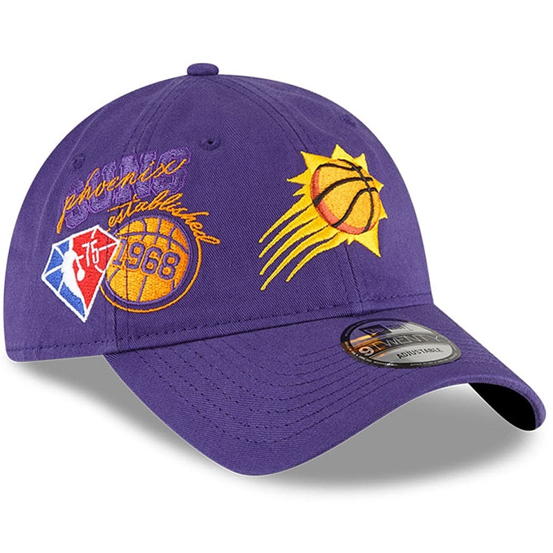 Phoenix Suns New Era NBA 21-22 Back Half 9TWENTY Hat – Purple