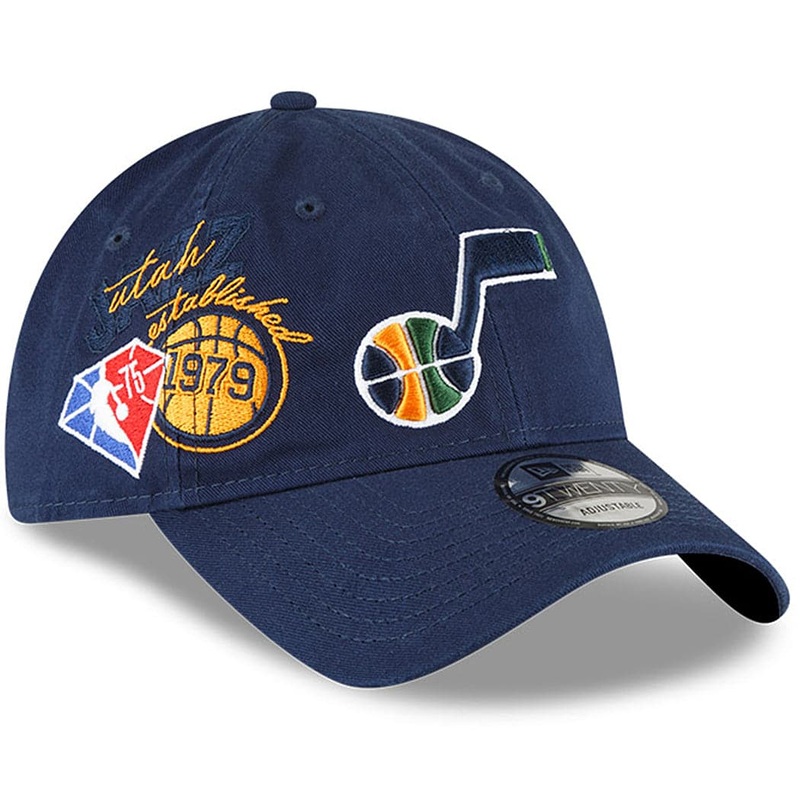 Utah Jazz New Era NBA 21-22 Back Half 9TWENTY Hat – Navy