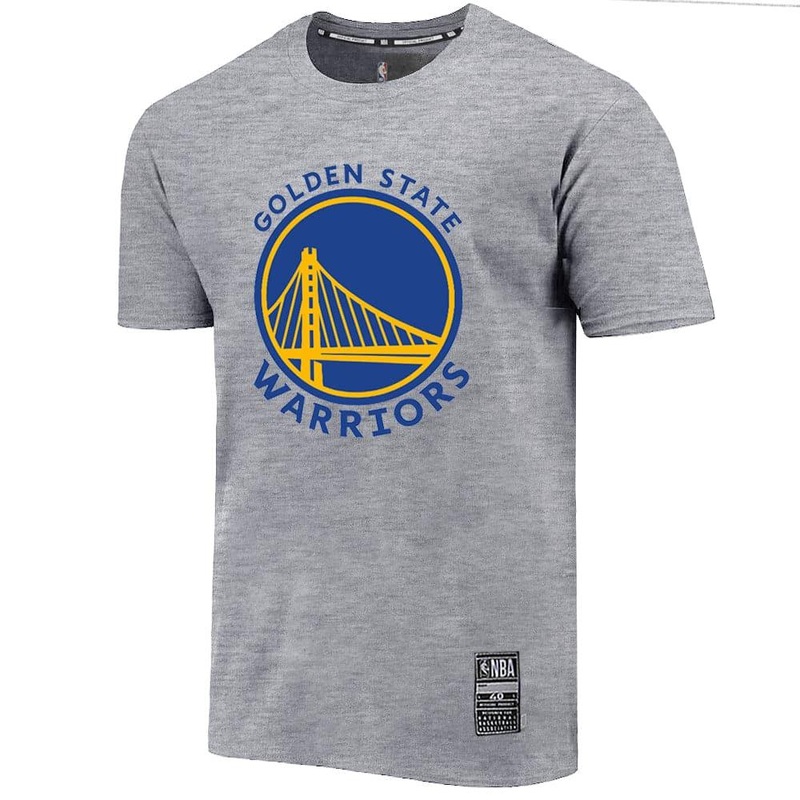 Golden State Warriors NBA Essentials Team Logo T-Shirt – Grey