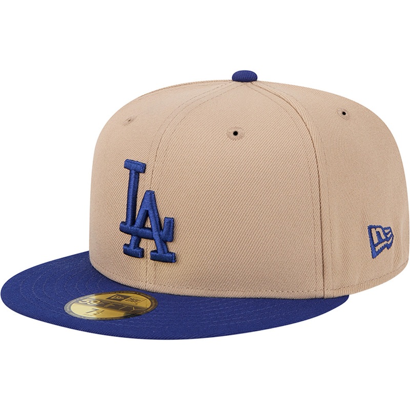 MLB Los Angeles Dodgers New Era Camel 59FIFTY Fitted Hat