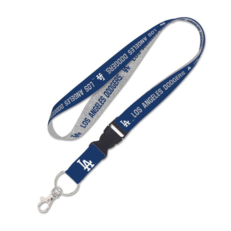 MLB Los Angeles Dodgers WinCraft Heathered Reversible Lanyard