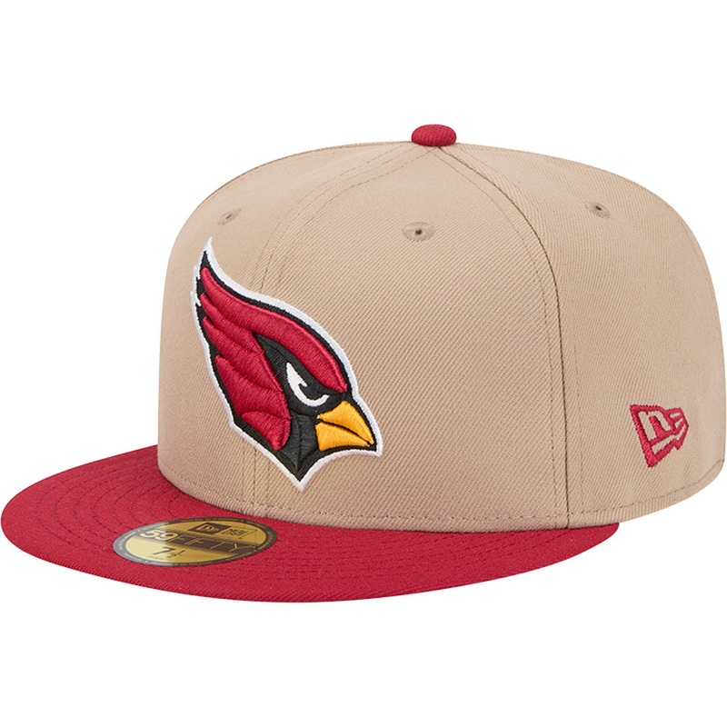 NFL Arizona Cardinals New Era Camel 59FIFTY Fitted Hat