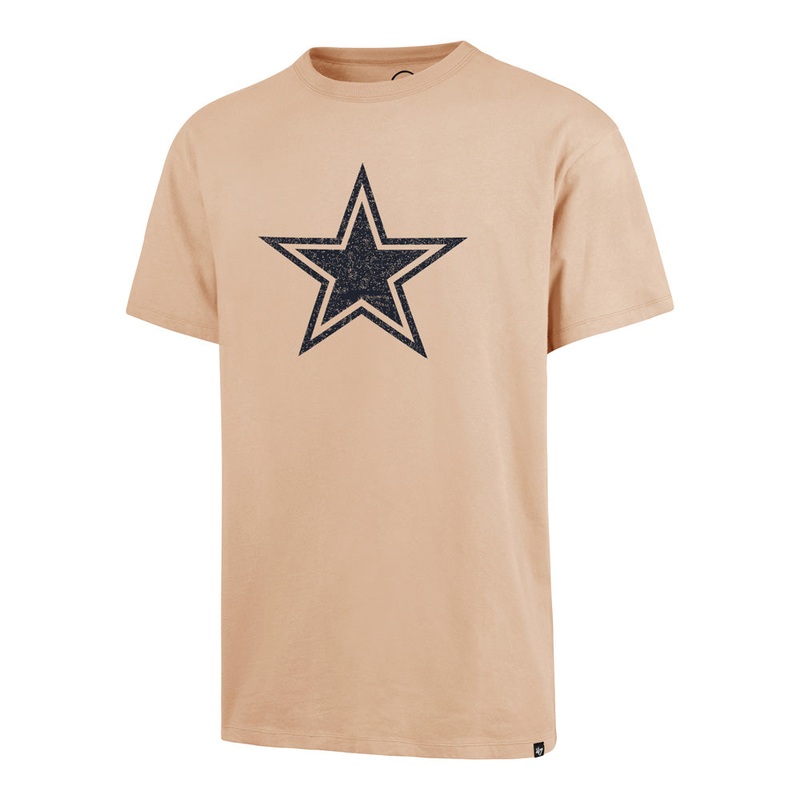 NFL Dallas Cowboys ’47 Dusted Imprint River T-Shirt – Khaki