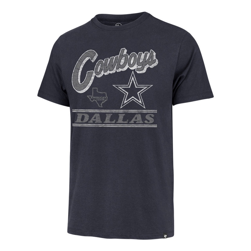 NFL Dallas Cowboys ’47 Fly By Franklin T-Shirt – Navy