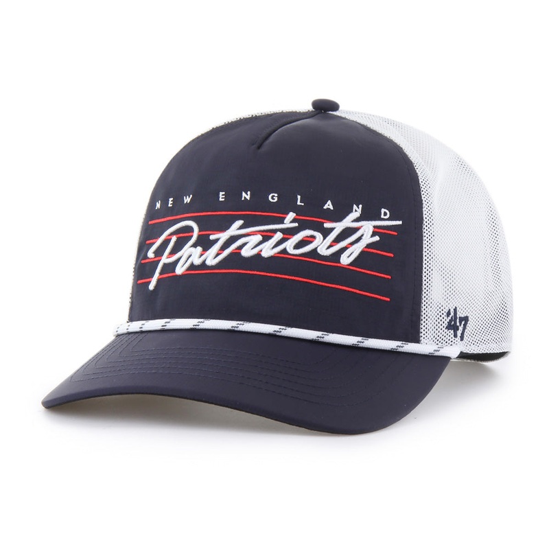 NFL New England Patriots ’47 Downburst Mesh Hitch Adjustable Hat – Navy