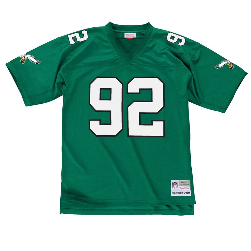 NFL Philadelphia Eagles Reggie White Mitchell and Ness Legacy Jersey – Green