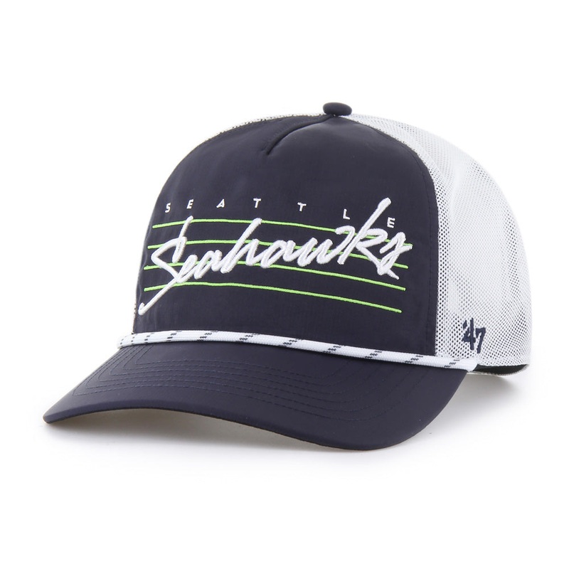 NFL Seattle Seahawks ’47 Downburst Mesh Hitch Adjustable Hat – Navy