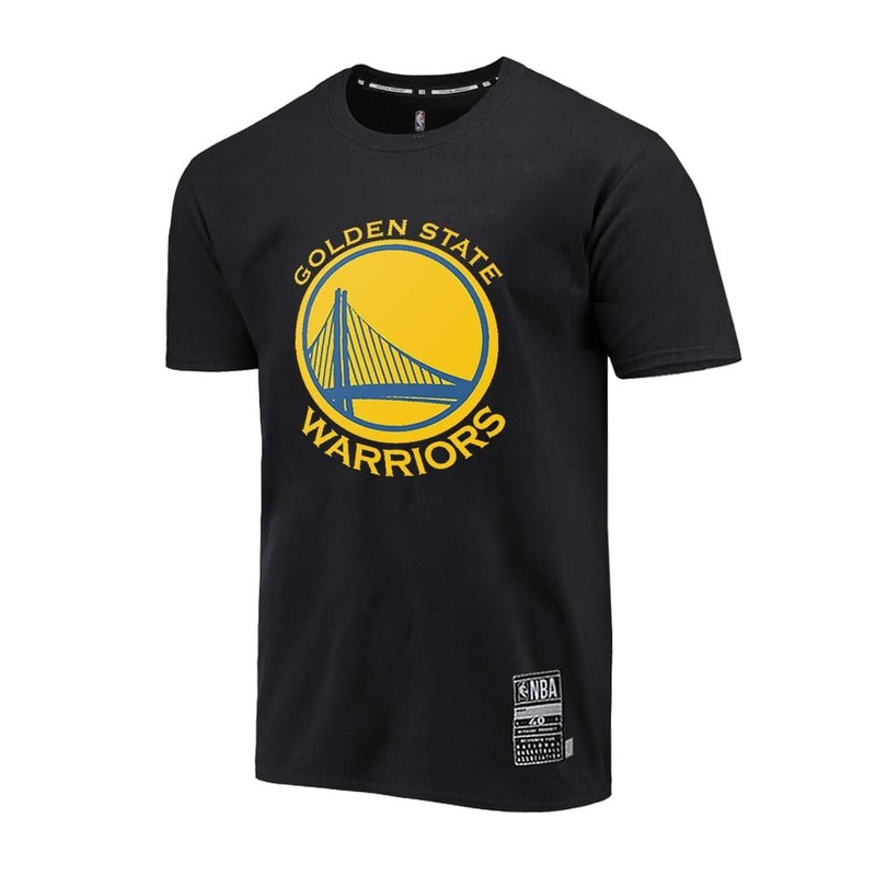 Youths Golden State Warriors NBA Essentials Team Logo T-Shirt – Black