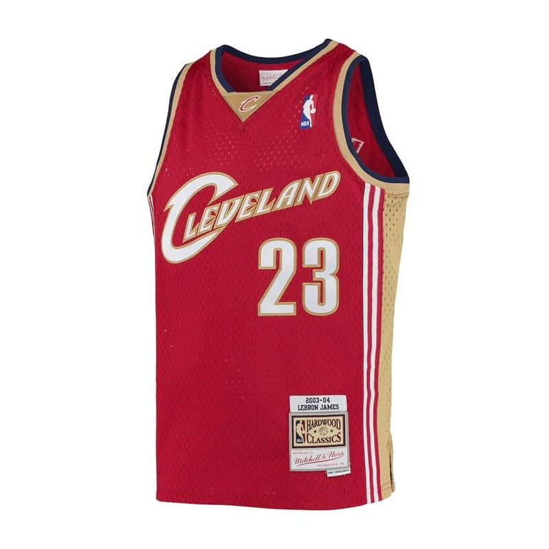 Youths LeBron James Cleveland Cavaliers Mitchell & Ness NBA 03-04 Swingman Jersey