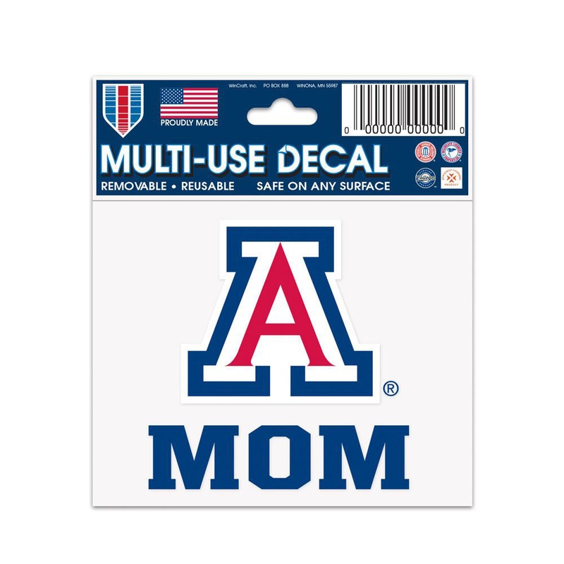 NCAA Arizona Wildcats WinCraft 3″x4″ Arizona Mom Decal