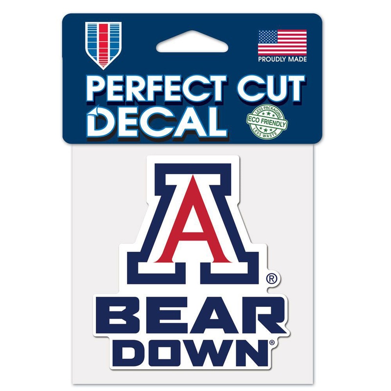 NCAA Arizona Wildcats WinCraft 4″ x 4″ Slogan Decal
