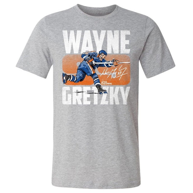 Wayne Gretzky St. Louis Blues 500 Level NHL 99 T-Shirt – Heather Grey