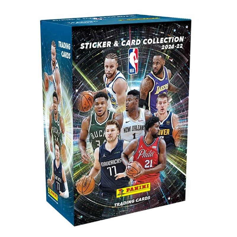 2021-22 Panini NBA Sticker & Trading Card Box – 50 Packs