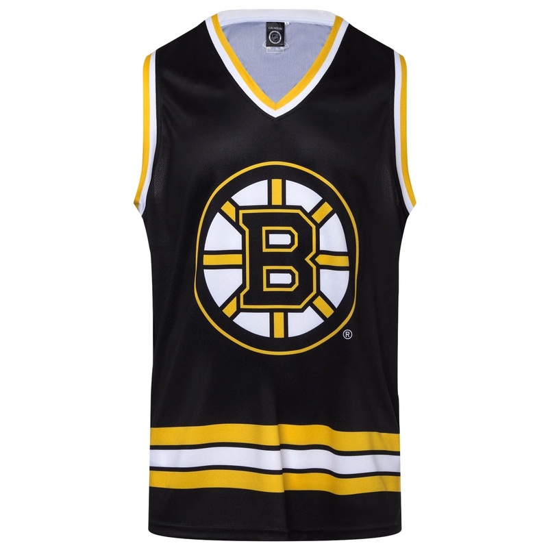 Boston Bruins Bench Clearers NHL Team Jersey Tank – Black