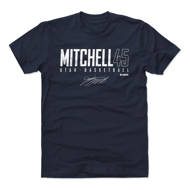 Donovan Mitchell Utah Jazz 500 Level NBA Elite T-Shirt – Navy