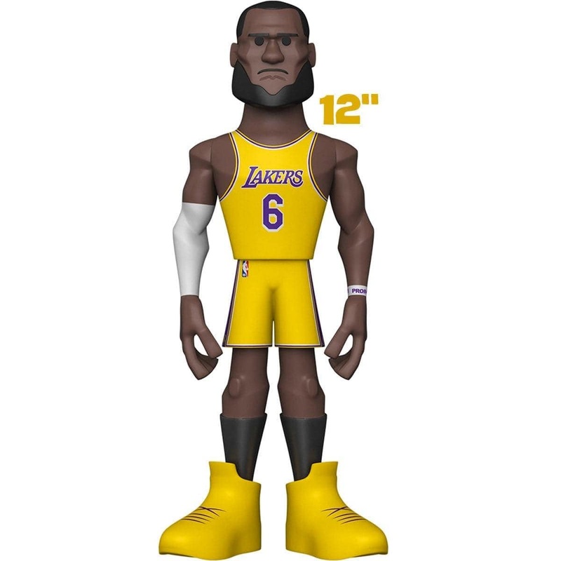 LeBron James Los Angeles Lakers Funko NBA 12″ Jumbo Vinyl Gold Figure