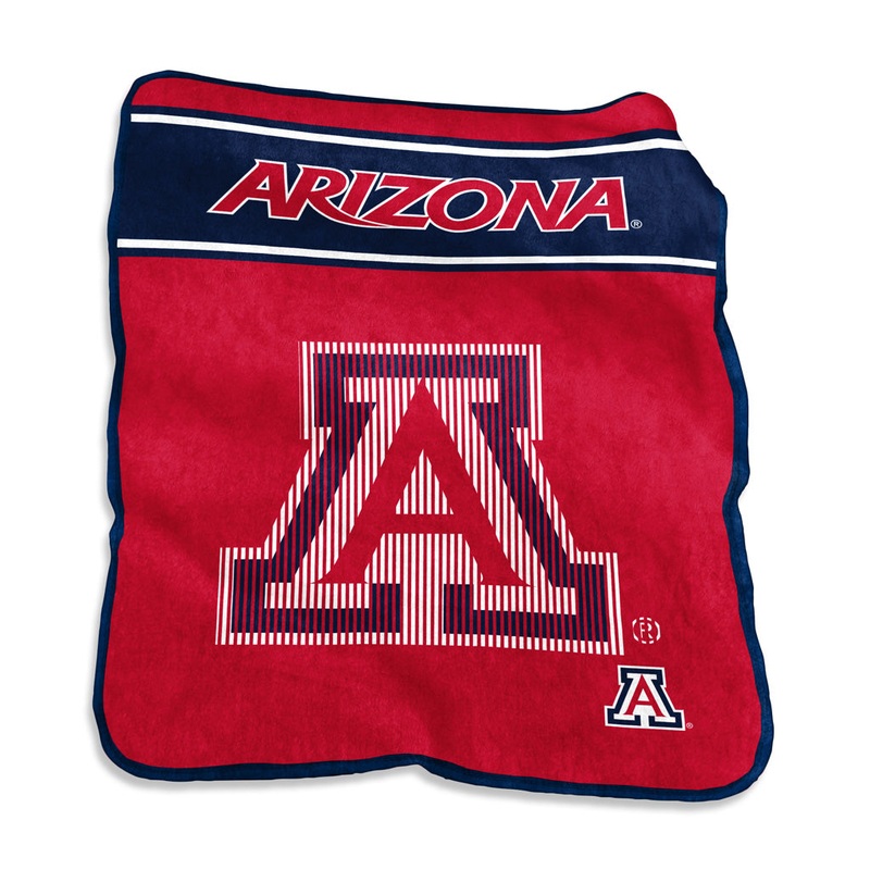 NCAA Arizona Wildcats Logo Brands 60×80 Raschel