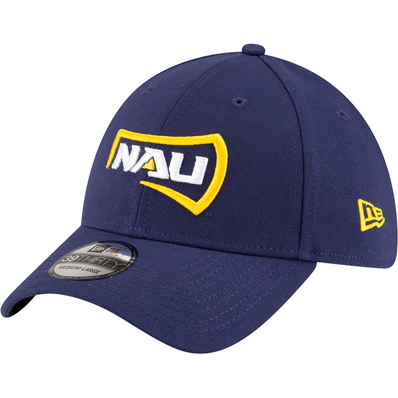 NCAA Northern Arizona Lumberjacks New Era Basic 39THIRTY Flex Fit Hat – Navy
