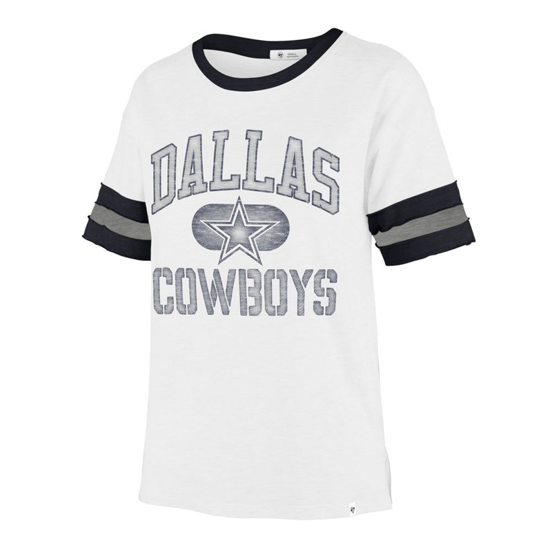 NFL Dallas Cowboys Women’s ’47 Game Play Dani T-Shirt – Sand