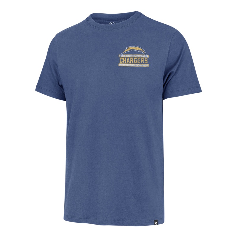 NFL Los Angeles Chargers ’47 Open Field Franklin T-Shirt – Blue