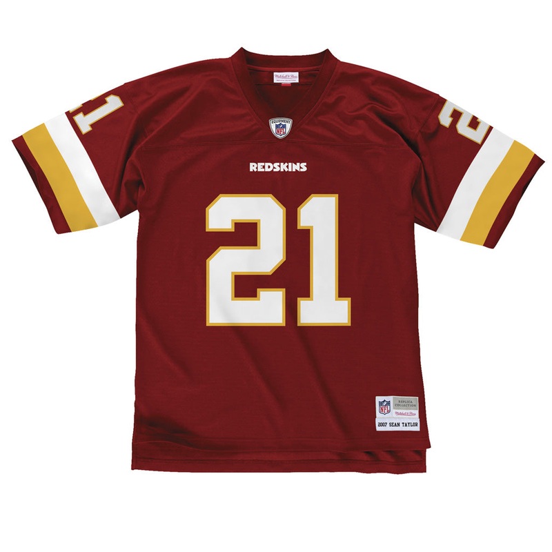 NFL Washington Football Team Sean Taylor Mitchell & Ness ’07 Legacy Jersey – Maroon