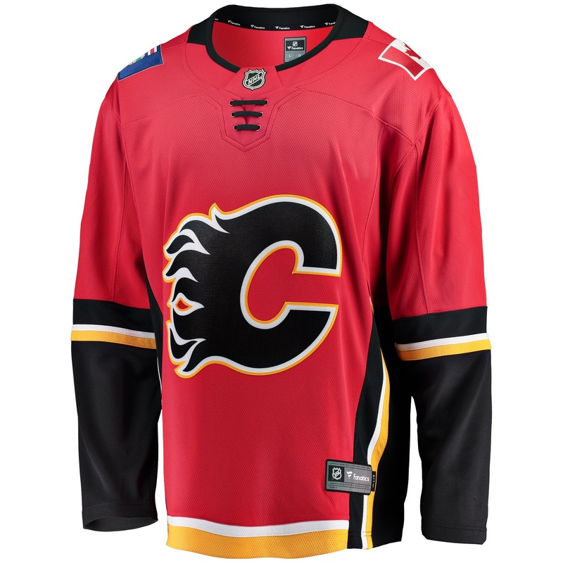 NHL Calgary Flames Fanatics Alternate Breakaway Replica Jersey