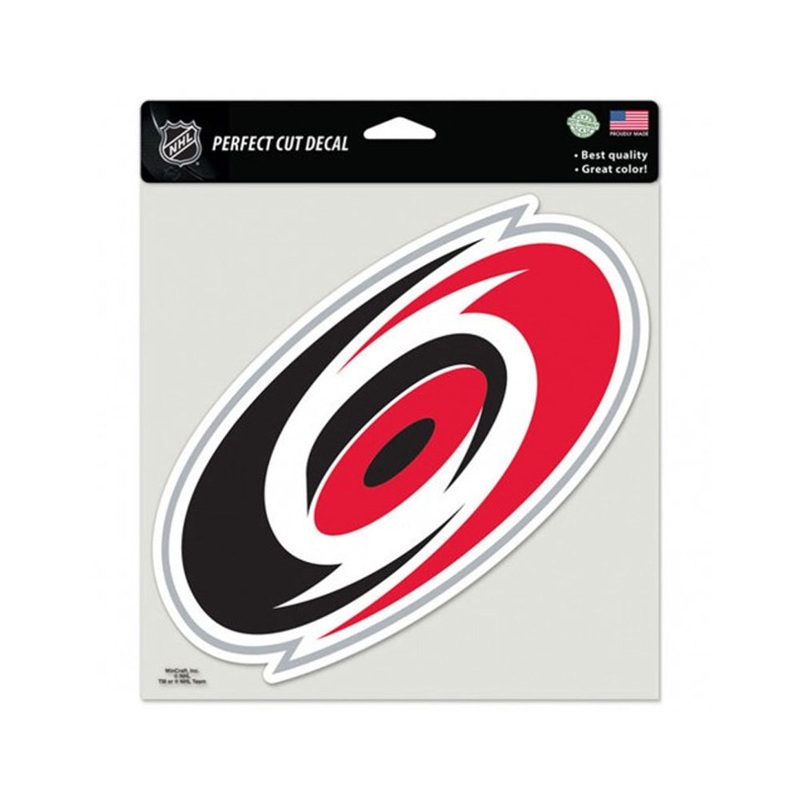 NHL Carolina Hurricanes Wincraft 8×8 Car Decal