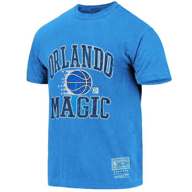 Orlando Magic Mitchell & Ness NBA HWC Ivy Arch Vintage T-Shirt – Faded Blue