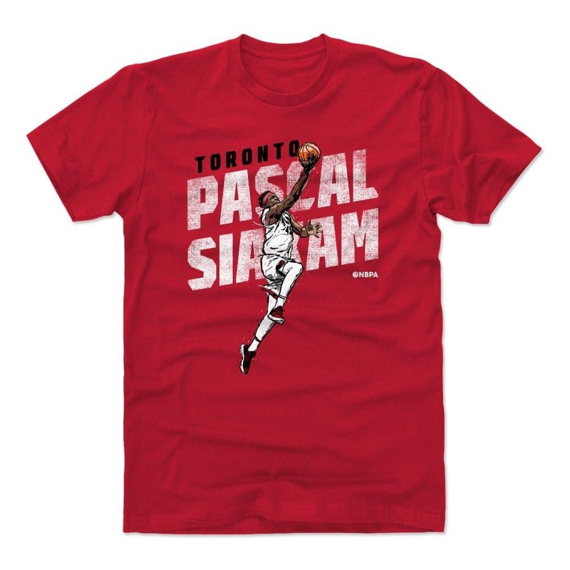 Pascal Siakam Toronto Raptors 500 Level NBA Lay Up T-Shirt – Grey Marle