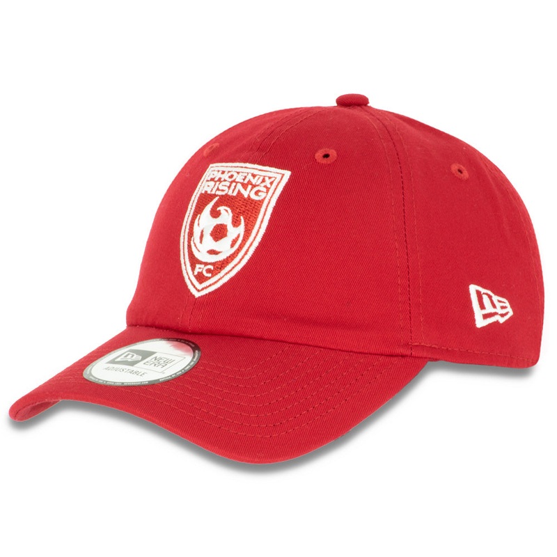 Phoenix Rising New Era White Shield Casual Classic Adjustable Hat – Red