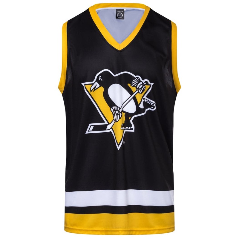 Pittsburgh Penguins Bench Clearers NHL Team Jersey Tank – Black