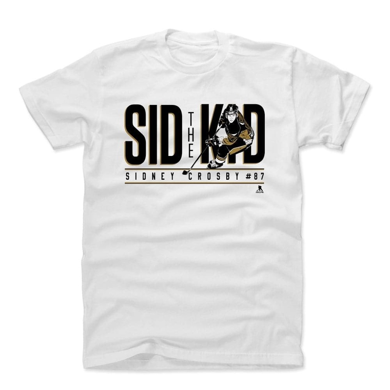 Sidney Crosby Pittsburgh Penguins 500 Level NHL Shadow T-Shirt – White