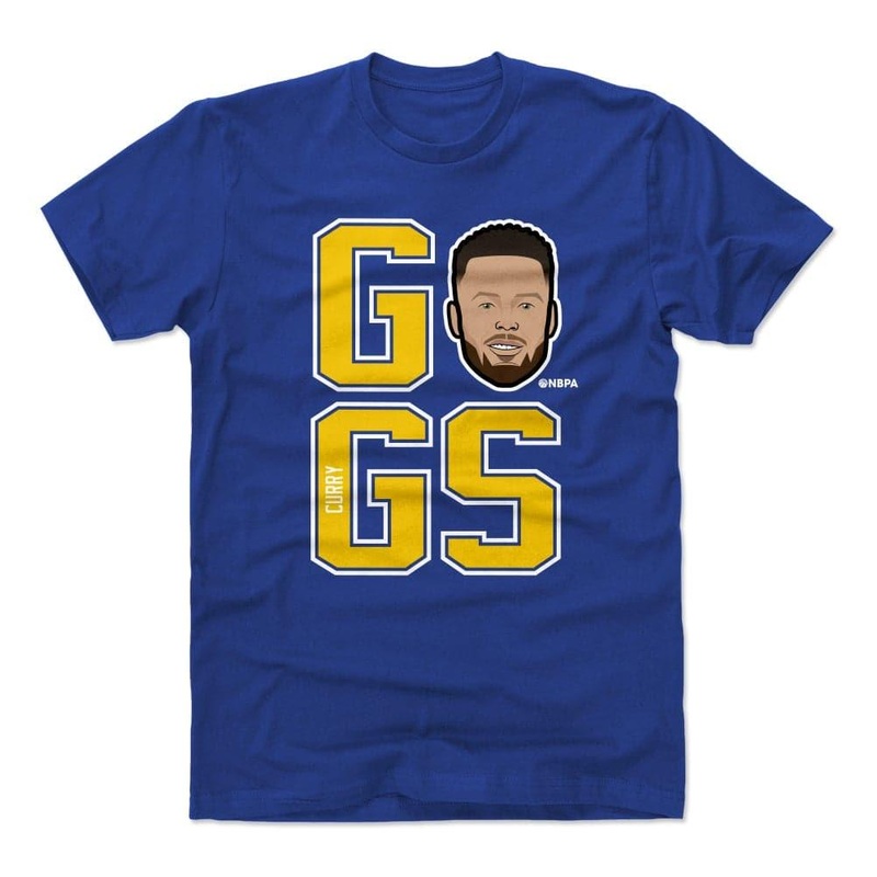 Steph Curry Golden State Warriors 500 Level NBA GO GS T-Shirt – Blue