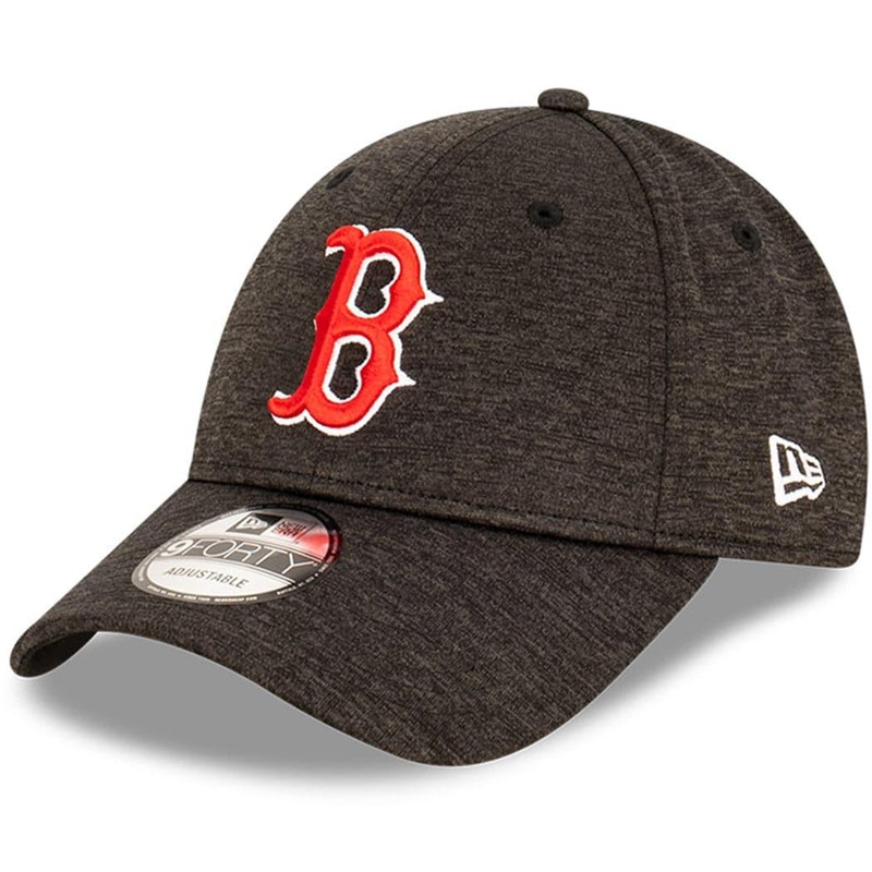 Boston Red Sox New Era MLB Team Shadow Tech 9FORTY Cloth Strap Hat – Graphite