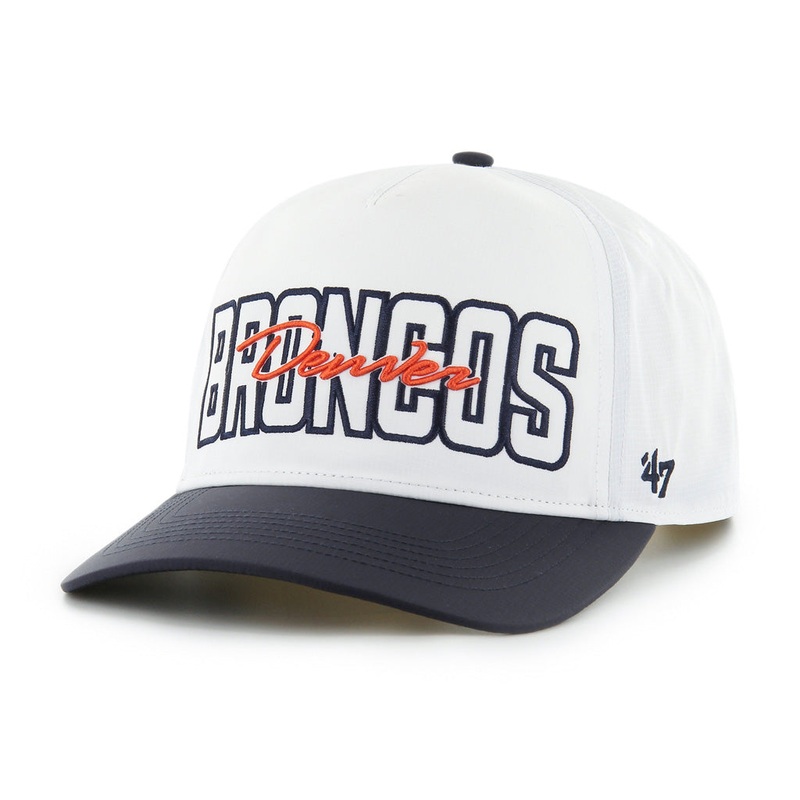 Denver Broncos ’47 Lineman Hitch Adjustable Hat – White