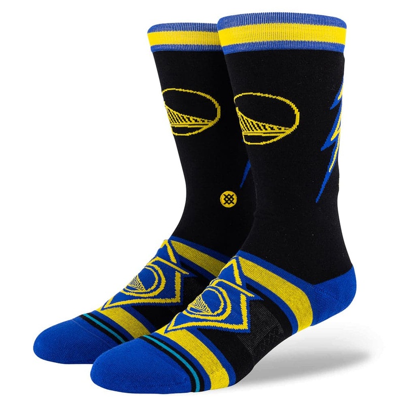 Golden State Warriors Stance NBA 21-22 City Edition Crew Socks – Black