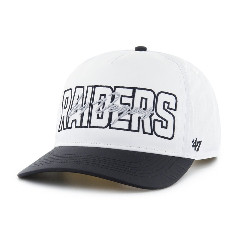 Las Vegas Raiders ’47 Lineman Hitch Adjustable Hat – White